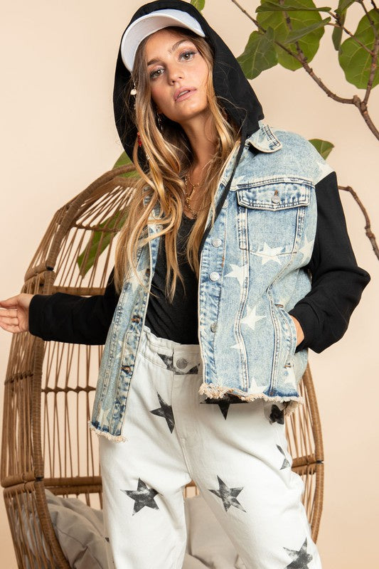 Distressed Denim Shacket  Southern Made Apparel & Fine Gifts