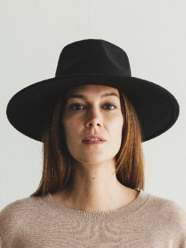 Wide Stiff Brim Rancher Hat Southern Fried Glam