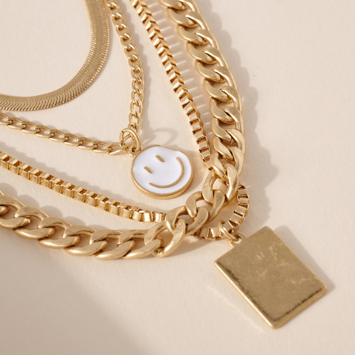 Smiley face chain Clearance