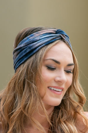 Tie Dye Twist Design Headwraps