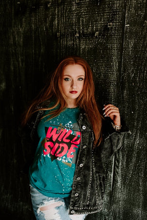 Never Hide Your Wild Side Graphic Tee