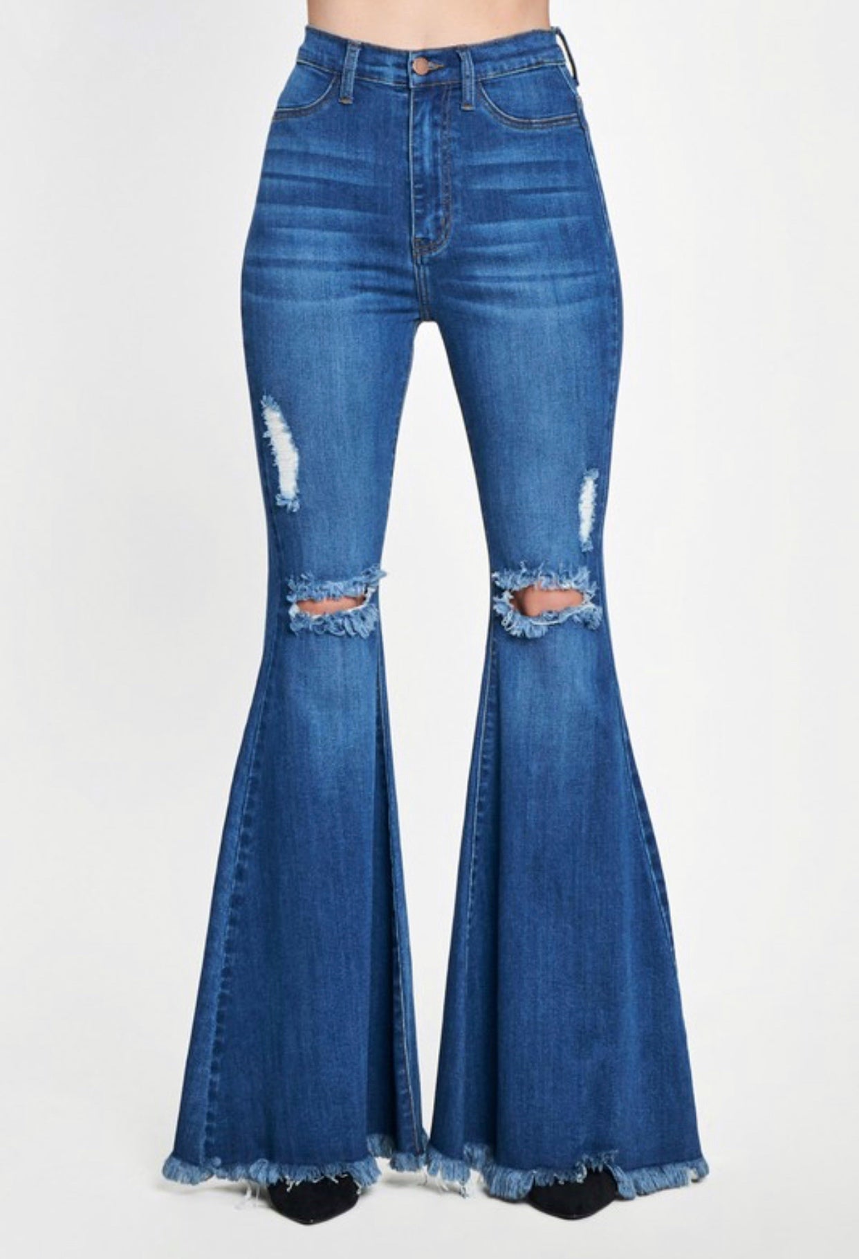 Plus Swept Away Flare Jeans