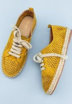 Mustard Espadrille Sherri Sneaker