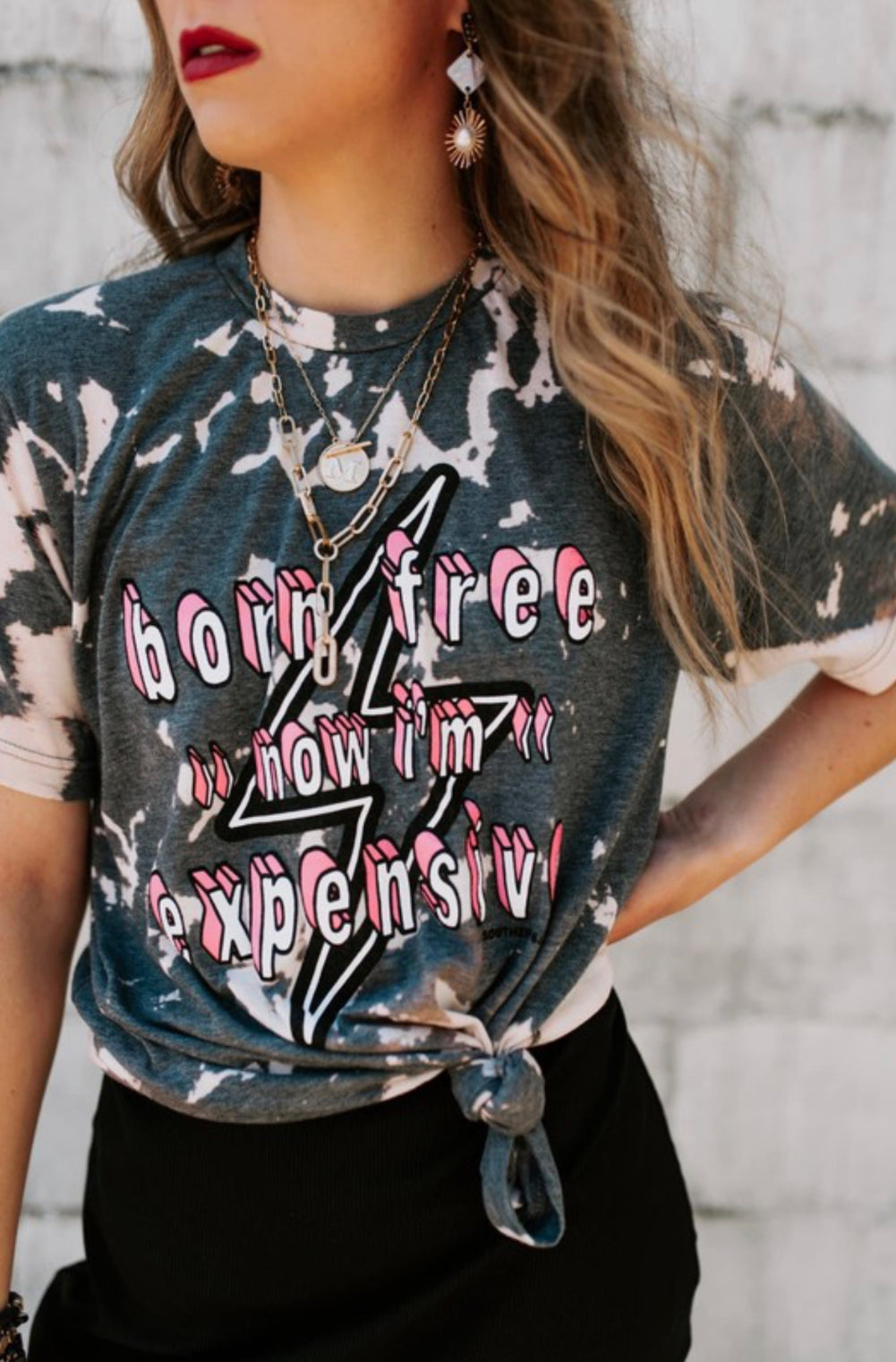 Born Free Now I'm Expensive Graphic Tee