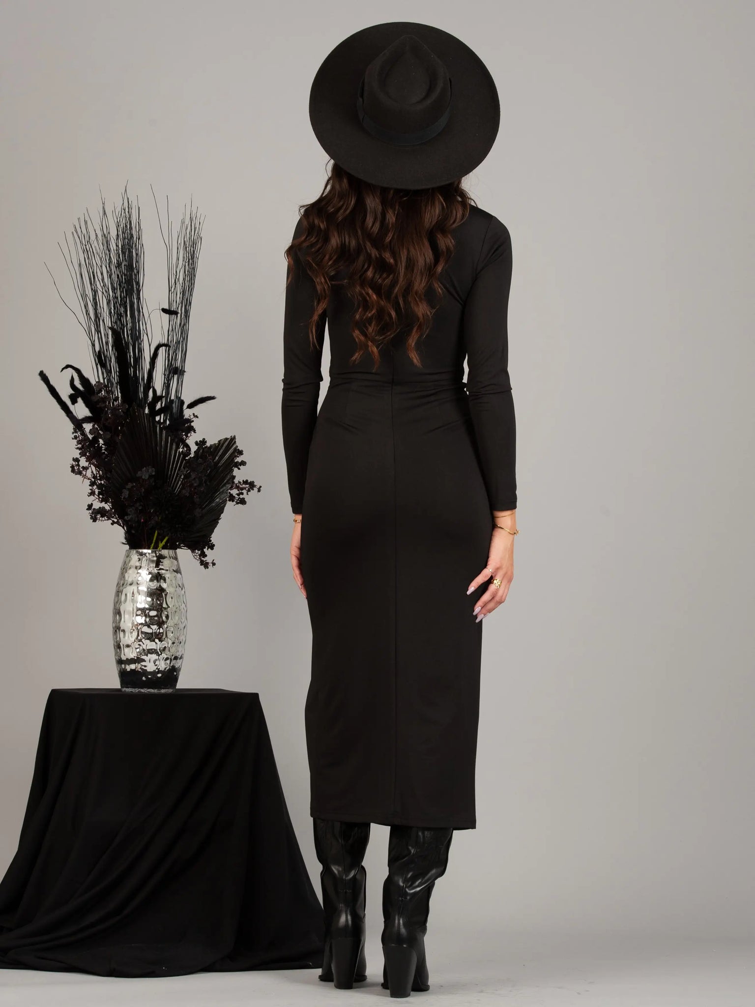 Aria Cutout Silhouette Dress