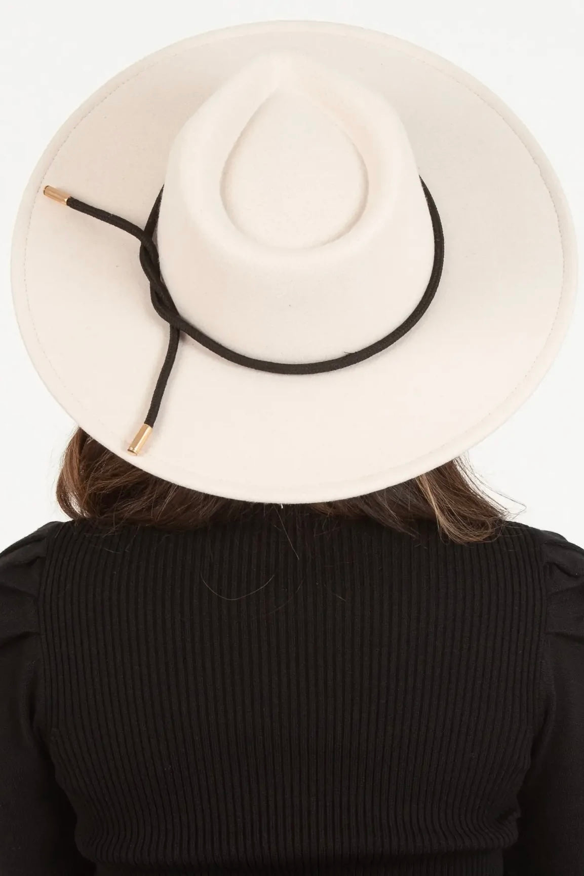 Rosie Banded Rancher Hat in Oyster